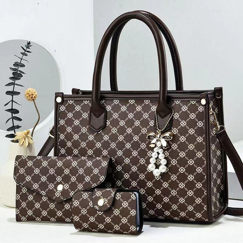 Women's Handbag Large Capacity Fashion Versatile Messenger Bag High Sense Mother Style Big Bag