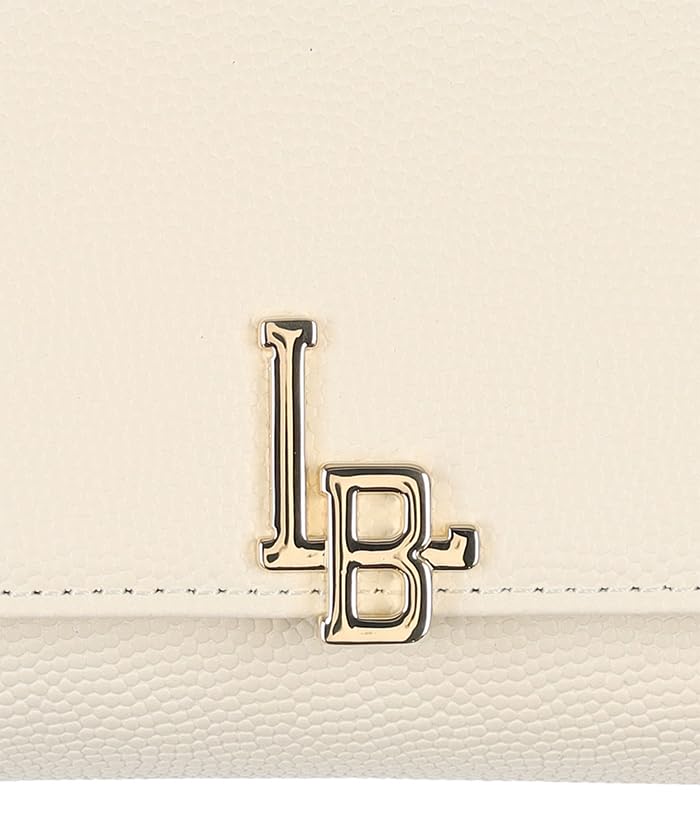 Lanvin en Bleu Elvie Wallet with Inner Box, Ivory, Size F