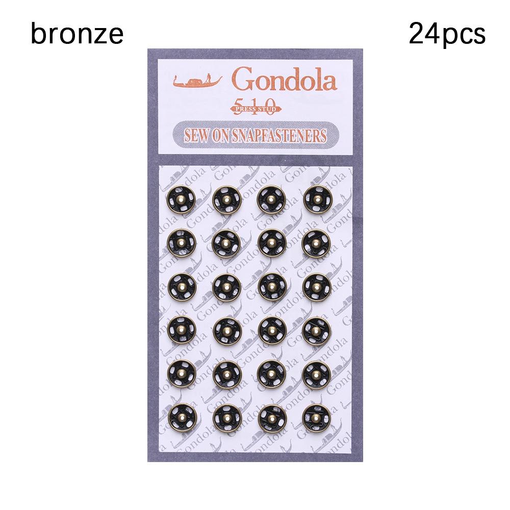 

10/24pcs 5mm Craft Invisible Snap Mini Buttons Metal Buckles DIY Doll Clothes Clothing Sewing Buckle 10pcs