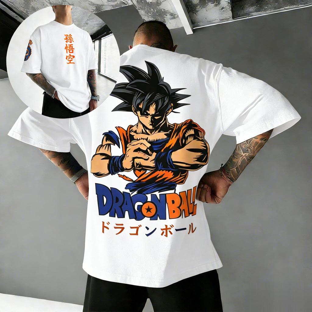 Dragon Ball Z Goku Graphic T Shirt Men Women Anime Print oversized Cotton Short Sleeve Tee 2026 Summer Y2k Streetwear Casual Top