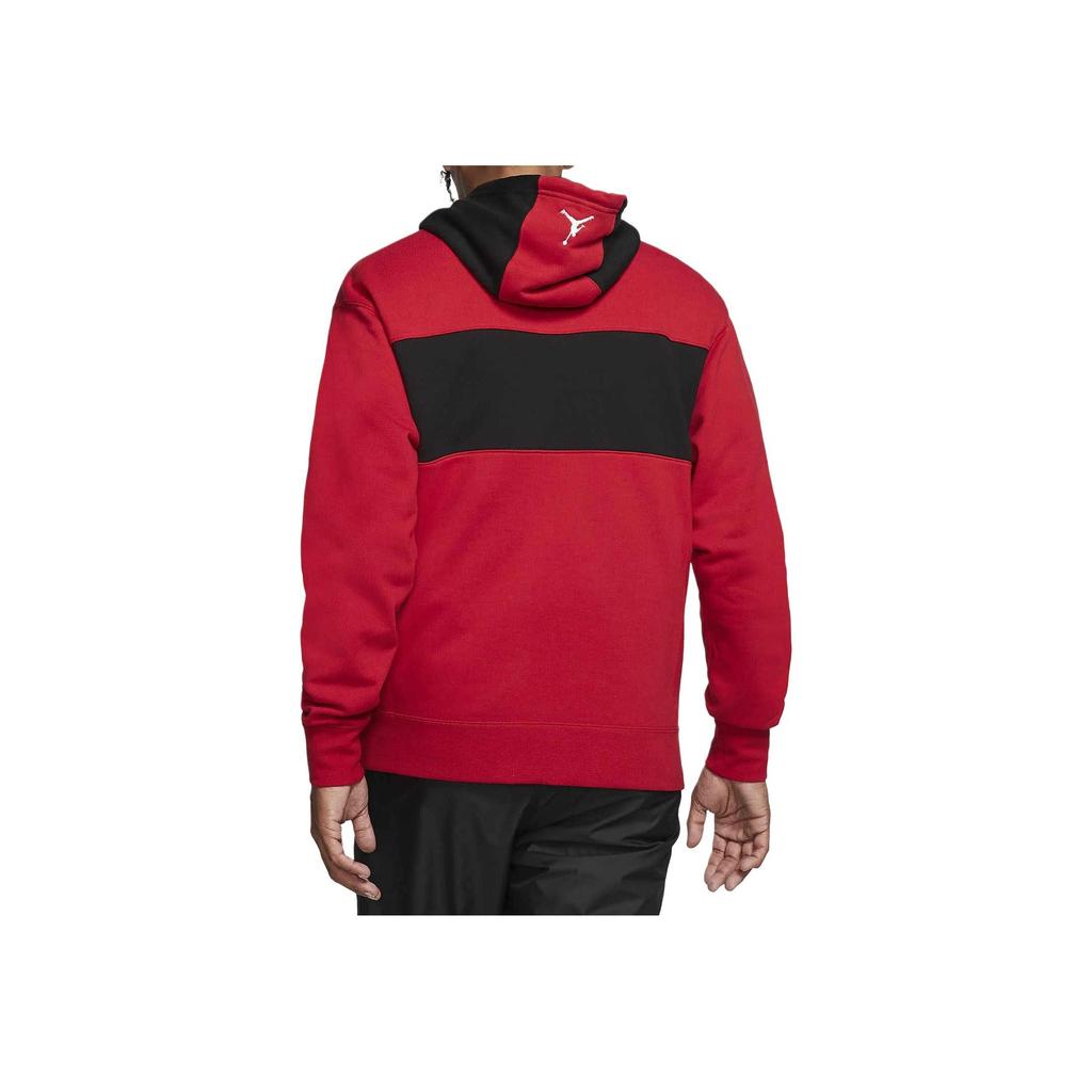 Air Jordan 11 Legacy Patchwork Pullover Hoodie Men Tops Red CU1510-687