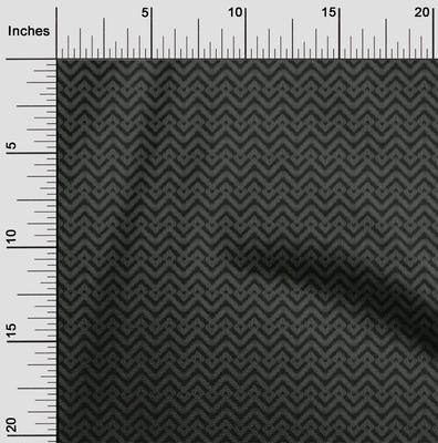 Tissu Coton Flex Imprimé Chevron Ikat Largeur 40 Pouces