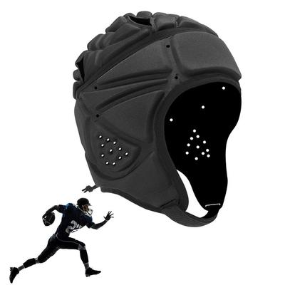 Weicher Helm Rugby Kopfschutz Gedränge Weichschalenhelm Fußball Kopfbedeckung Kopfschutz Sporthelm für Jugendliche Erwachsene