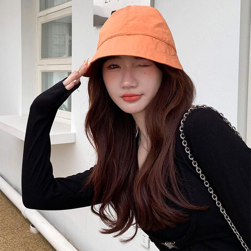 New Summer Hats for Women Foldable Baseball Cap Wide Large Brim Sunscreen Beach Caps Female Outdoor Casual Adjustable Bucket Hat
