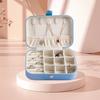 Portable Jewelry Box European Princess Travel Korean Hand Jewelry Jewelry Bag Earrings Ring Small Storage Box