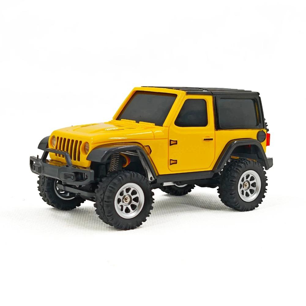 JIABAILE 1/36 Ölçek 3601 3602 4WD Arazi Mini RC Paletli RTR 2.4G Orantılı Uzaktan Kumandalı SUV Araç Tırmanma Kamyonu