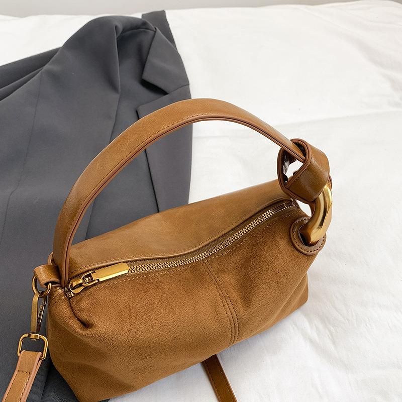 Geantă Pernă, Geantă de Mână Retro de Toamnă și Iarnă, Geantă Mică Boston