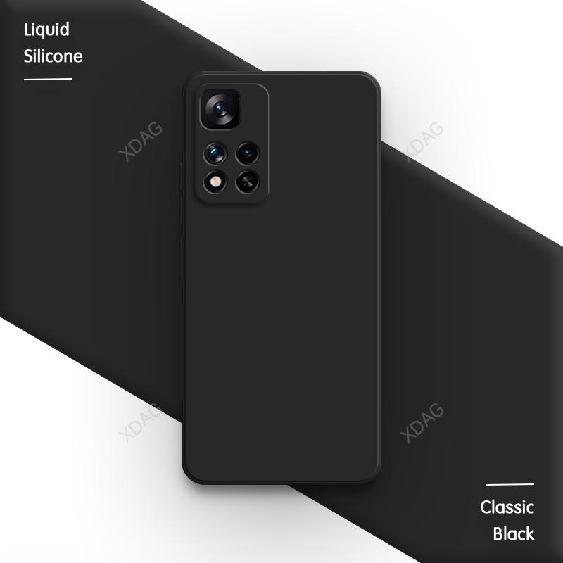 Shell Phone Case for Redmi Note 11 Pro Plus Pro+ SE 11S 11T 11E Pro 11T Pro Plus 4G 5G Liquid Silicone Original Basic Back Cover