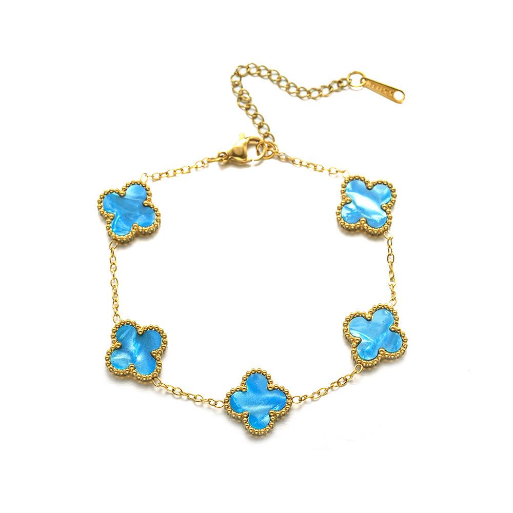 Four-leaf Clover Bracelet Women's Jewelry Accessories New High-end Bracelet