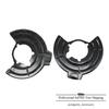 2Pcs Front Side Splash Shield For 2007-17 Jeep Wrangler 2018 Jeep Wrangler JK US