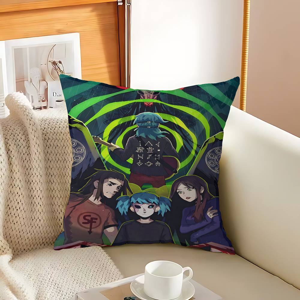 Game S-Sally Face Pillowcase Toon Gift Cushion Cover Bedroom Home Sofa Chair Seat Decor Pillow Case