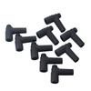 Stainless Steel Universal Hei Style Distributor End Spark Plug Wire Rubber Boots- 9 Pcs/Set