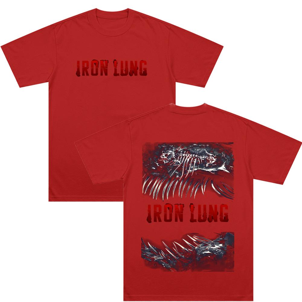 Iron Lung Movie Graphic T Shirts Trending Tee Shirt Summer Retro Print Tees Women Men Cotton Crewneck Comfort Top