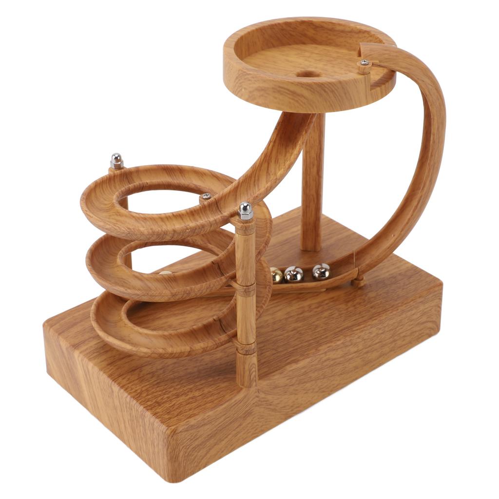 Art Perpetual Motion Machine Ornament Desk Non Stop Rolling   Toy Science Physics Gadget Desktop Decoration