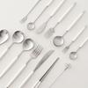 Logan Shatin Dessert Cutlery Set: Spoon, Fork, Chopsticks, and Knife