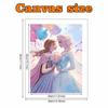 Disney Pearl Painting Anna and Elsa Pearl Art Painting Kit Art Pearl Painting Kit Adult Beginner Gift Creative Home Wall Decor