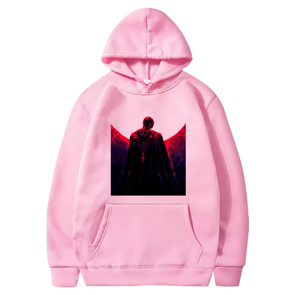 Griffith Berserk Hoodie Manga Graphic Print Sweatshirt Men Women Clothing Oversized Long Sleeve Fleece Hooded Male Streetwear XS
