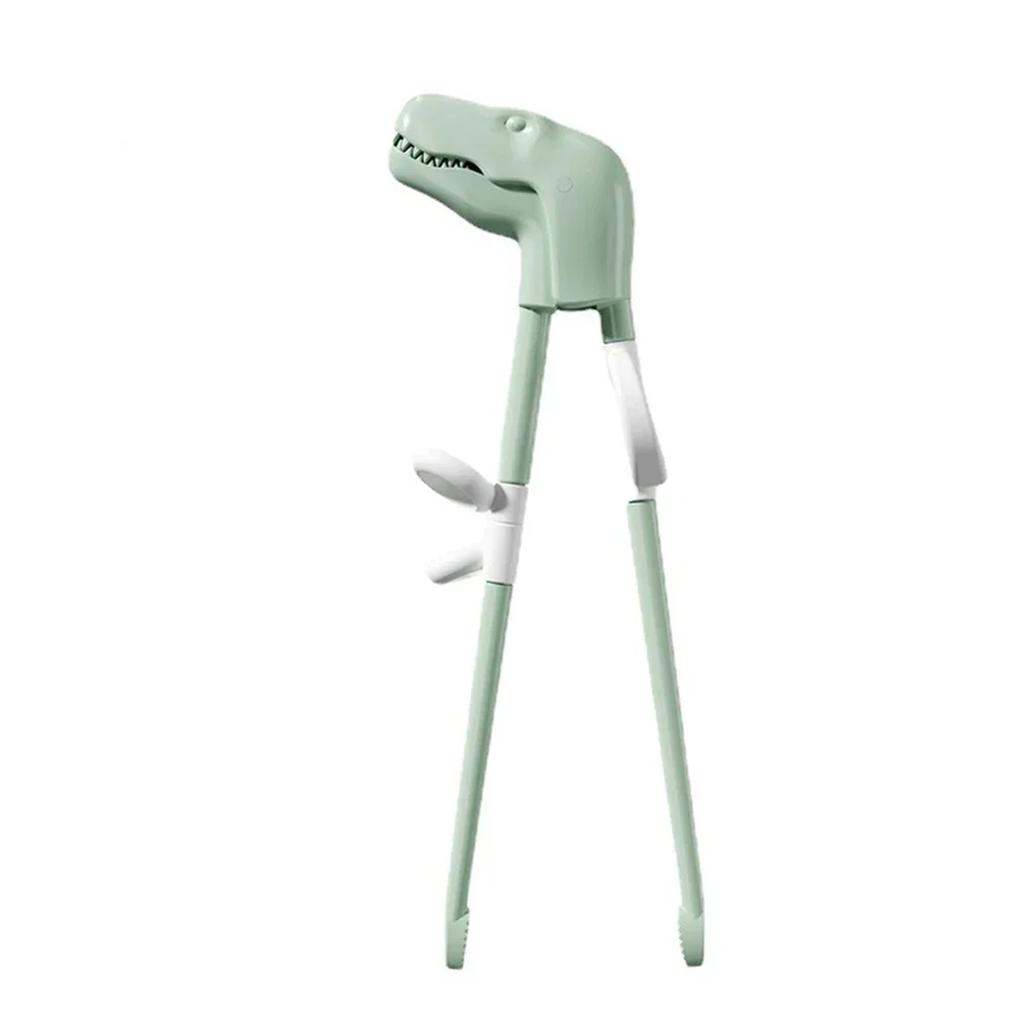 Children's Training Chopsticks Reusable Dinosaur Training Chopsticks Auxiliary Set Cute Children's Tableware