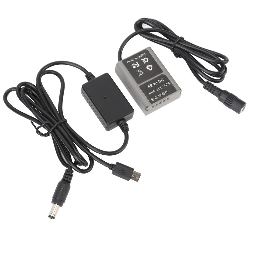 BLN 1 DC Coupler Dummy Battery with Type C Power Adapter for EM1 EM5 EM5II EP5 Pen F Digital Camera WE 074
