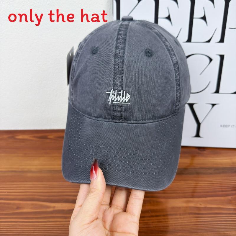 Street Dance Cap With Embroidered Letters For Summer Sun Protection And Casual Style