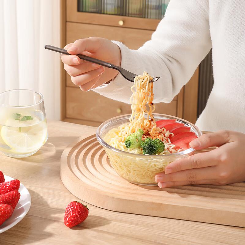 Meiliya Disposable Thick & Tough Dining Forks (30 Pcs)