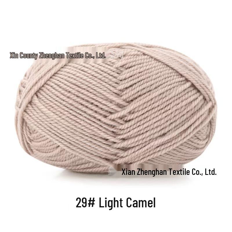 Snowy Velvet 3-Ply Medium Thick Yarn Kit: Knitting Needles, Scarf, Sweater, Baby Yarn, Crochet, DIY Material.