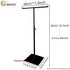 Stainless Steel T-Shaped Handbag & Scarf Display Stand