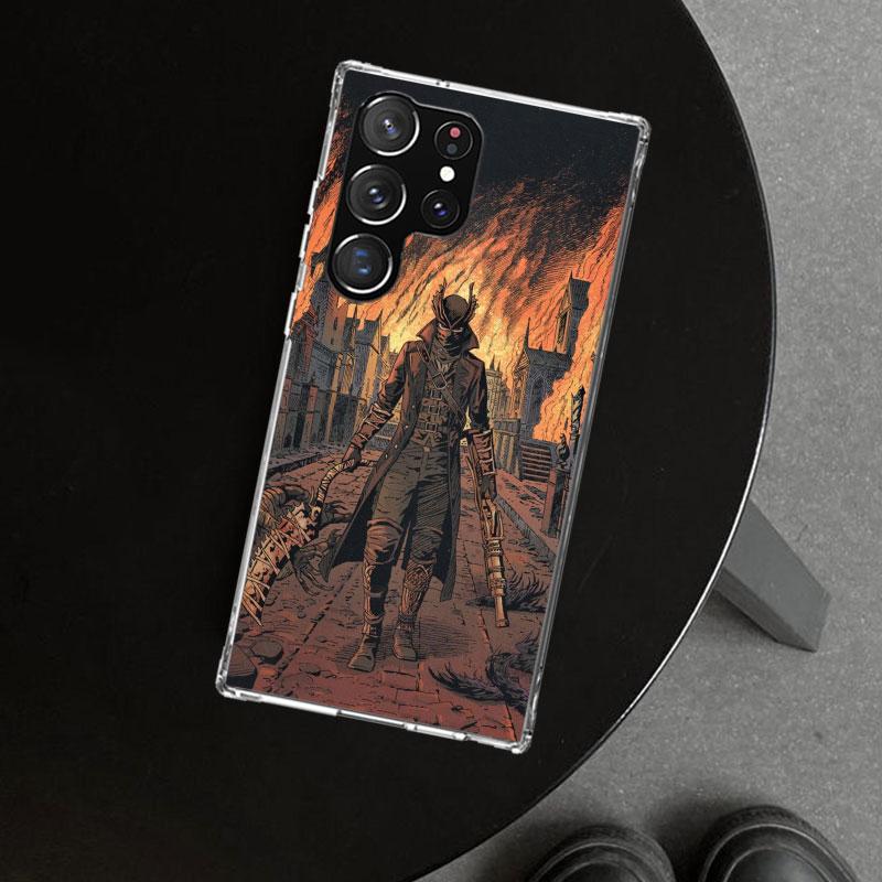 Bloodborne Game Phone Case Cover for Samsung Galaxy S26 S25 Edge S24 S23 Ultra S22 Plus S21 FE S20 + Art Customized Fundas Galax