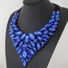 Fashion Geometric Alloy Pendant Necklace For Women With Gemstone Accents