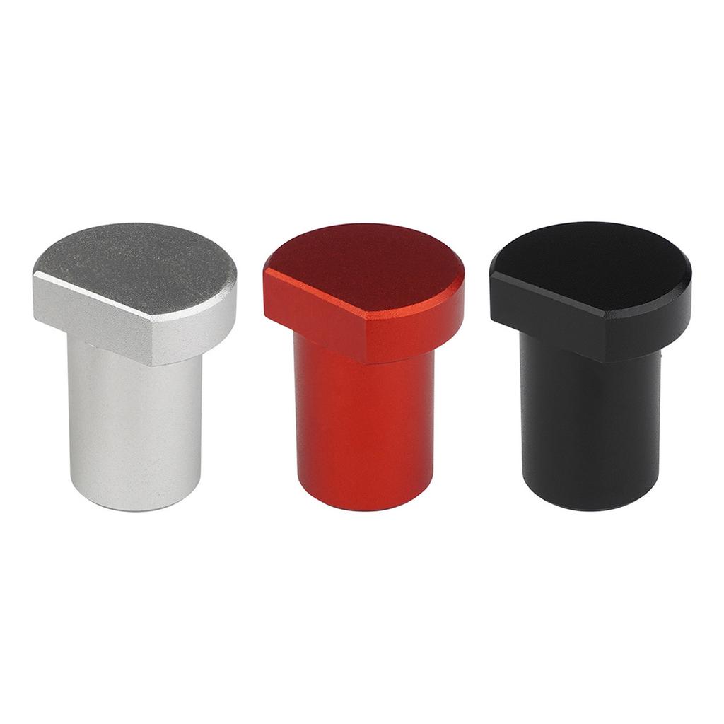 4Pcs Aluminum Alloy Bench Dogs Workbench Pegs Brake Stops for Secure Positioning in 19mm or 20mm Dog Hole