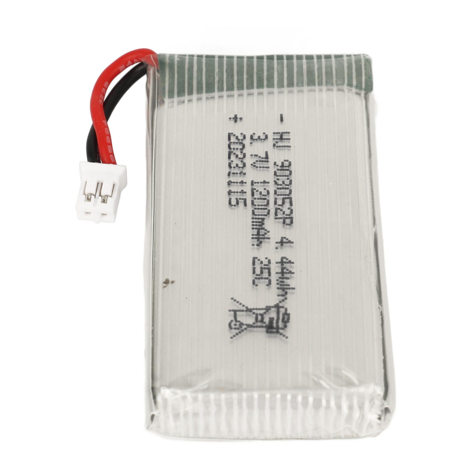 

Літієва батарея 3,7 В 1200 мАг 25C для радіокерованого квадрокоптера X5SW, акумулятор для радіокерованого дрона 903052P зі штекером PH2.0