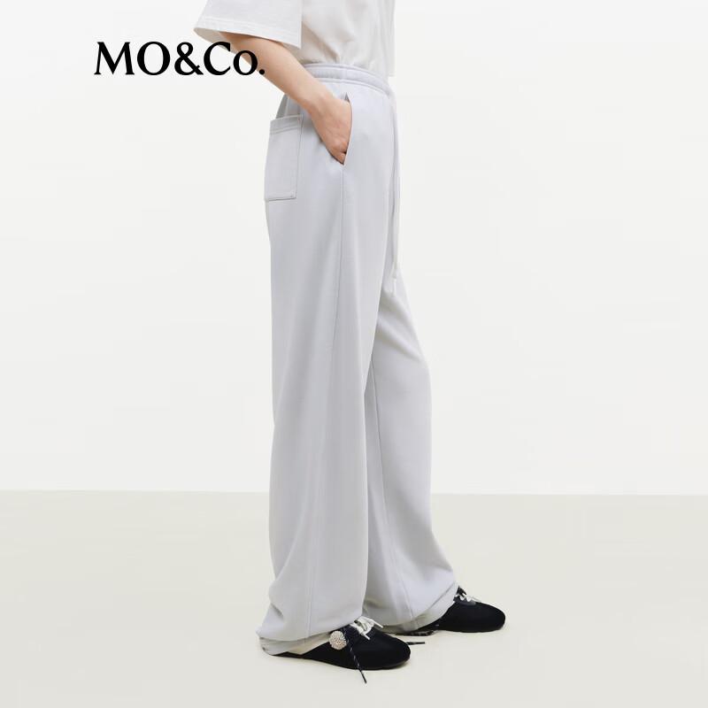 MO&Co. Straight Leg Elastic Waist Pants