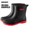 Multi-series high men's rain boots elastic rope mountaineering waterproof shoes 28/39 non-slip fishing wading boots