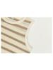GUBIN Striped Knit Sleeveless