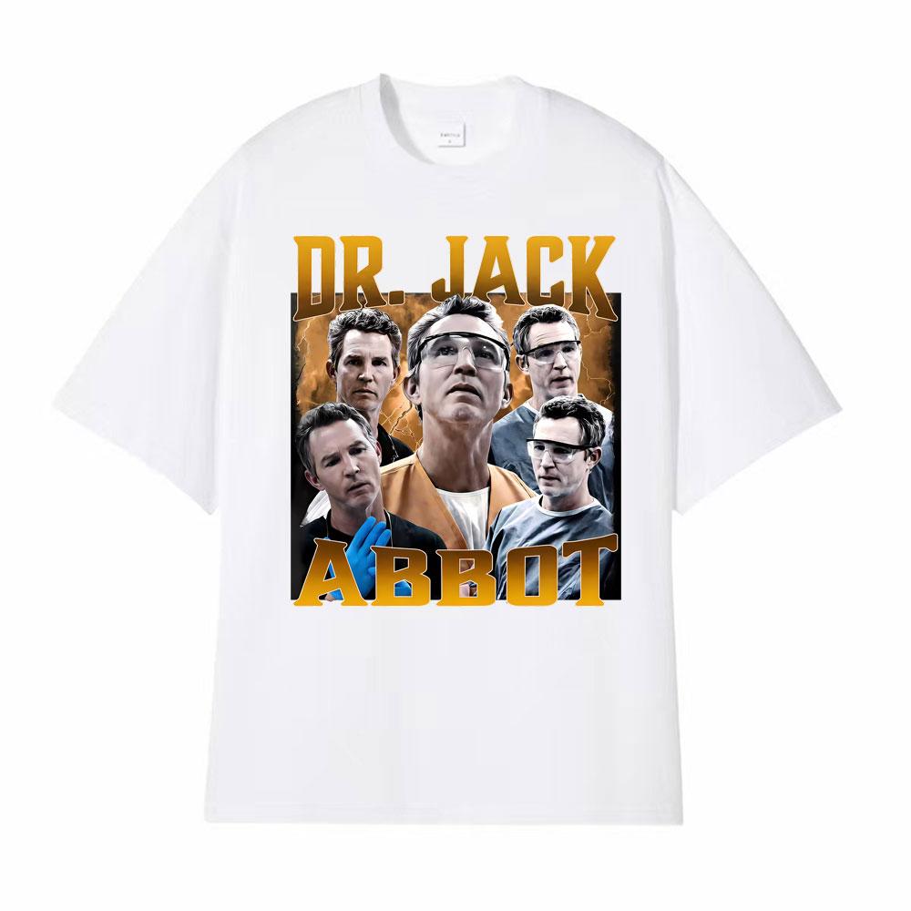 Vintage Dr. Abbott Comfort Medical Drama TV Character Graphic T-shirts Unisex's Clothing Fashion Tee Shirt Unisex Short Sleeve T Shirt