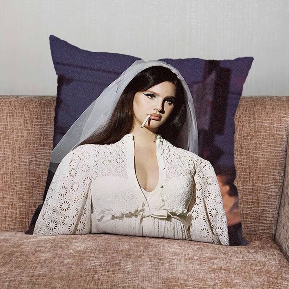 LLana Singer DDel Rey  Pillow Case For Home Bedroom Car Office Decoration Living Room Sofa Cushion Cover Suitable