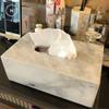 Homlly Marbi 100% Real Marble Tissue Box Holder