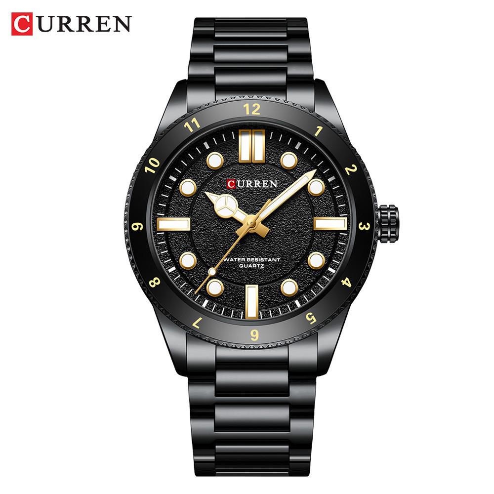 Curren 8450 Men s Waterproof Quartz Watch with Steel Band