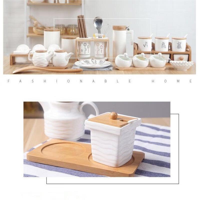 Ceramic Seasoning Jar Set