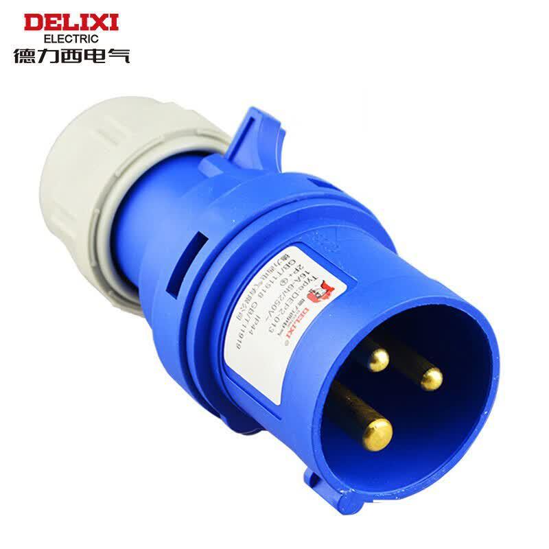 Delixi Electric Industrial Aviation Plug 32A 3-Core 250V
