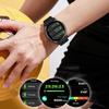 KC88 1,43 Zoll AMOLED-Bildschirm Smartwatch Bluetooth-kompatibles Anrufen Herzfrequenz Blutdruckmonitor