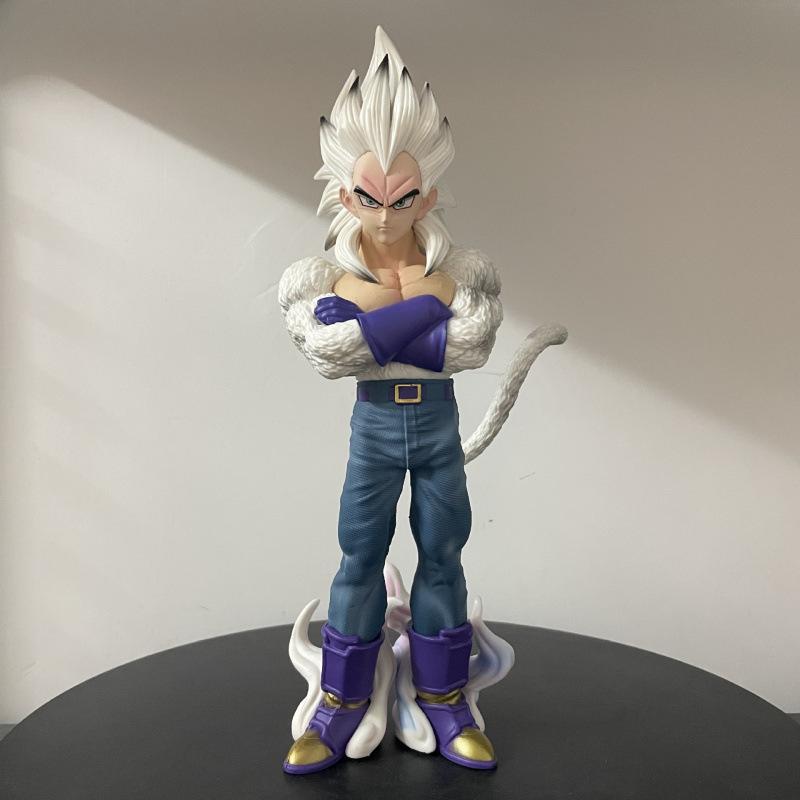 Dragon Ball GT Super Saiyan Violent Bear Super Four Vegeta Figure Model Statue Ornament Gift Gift