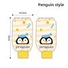 Canvas Cartoon Waterresistant Chef Apron With Sleeves For Home Cooking And Kitchen Use