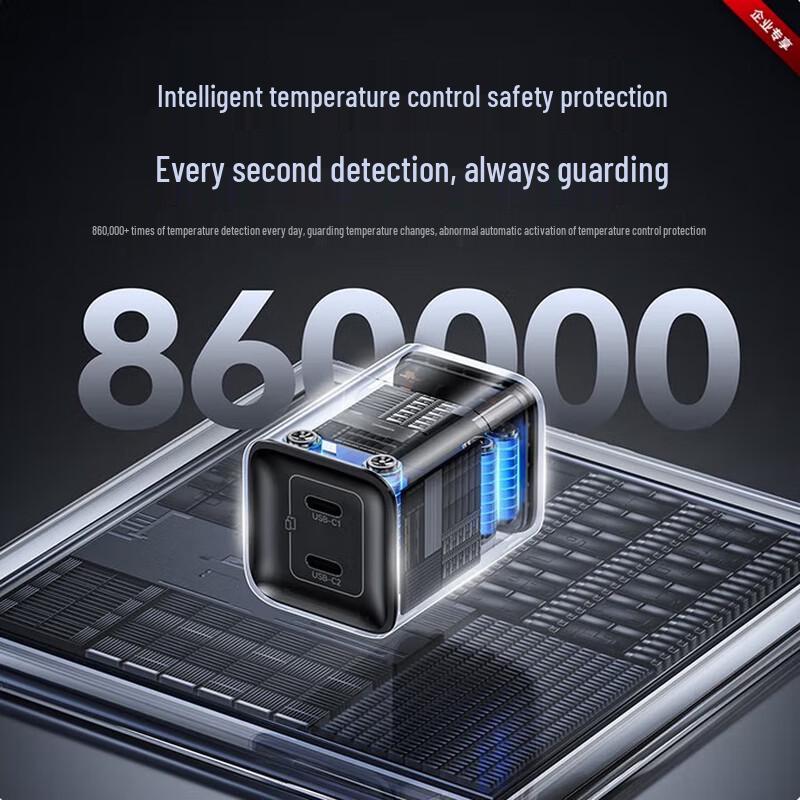 Lenovo ThinkPlus 45W Dual-Port GaN Type-C Fast Charger