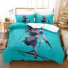 3D Anime Akiba Maid War Bedding Set Single Twin Full Queen King Size Bed Set Adult Kid Bedroom Duvet Cover Sets Home Textiles
