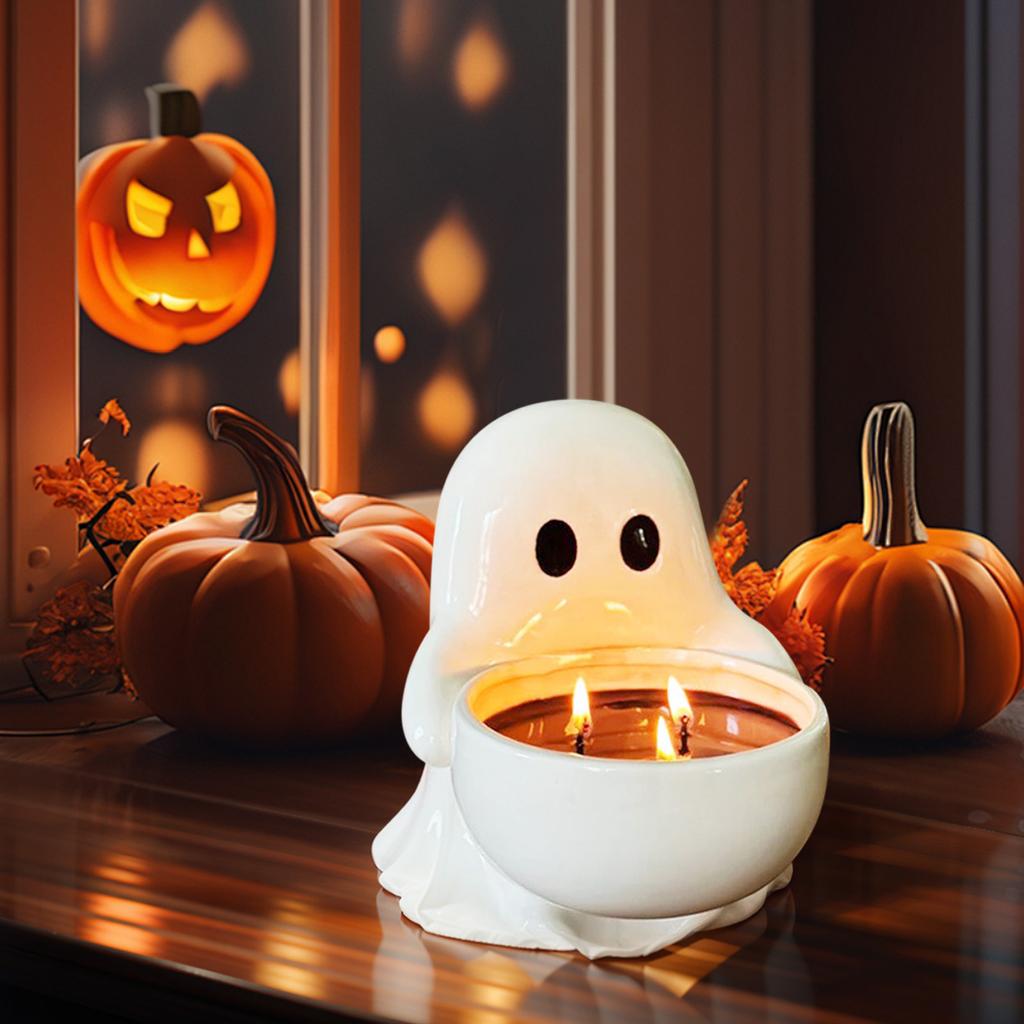 Halloween Candlestick Halloween Candlestick Halloween Ornaments (with A Candle)