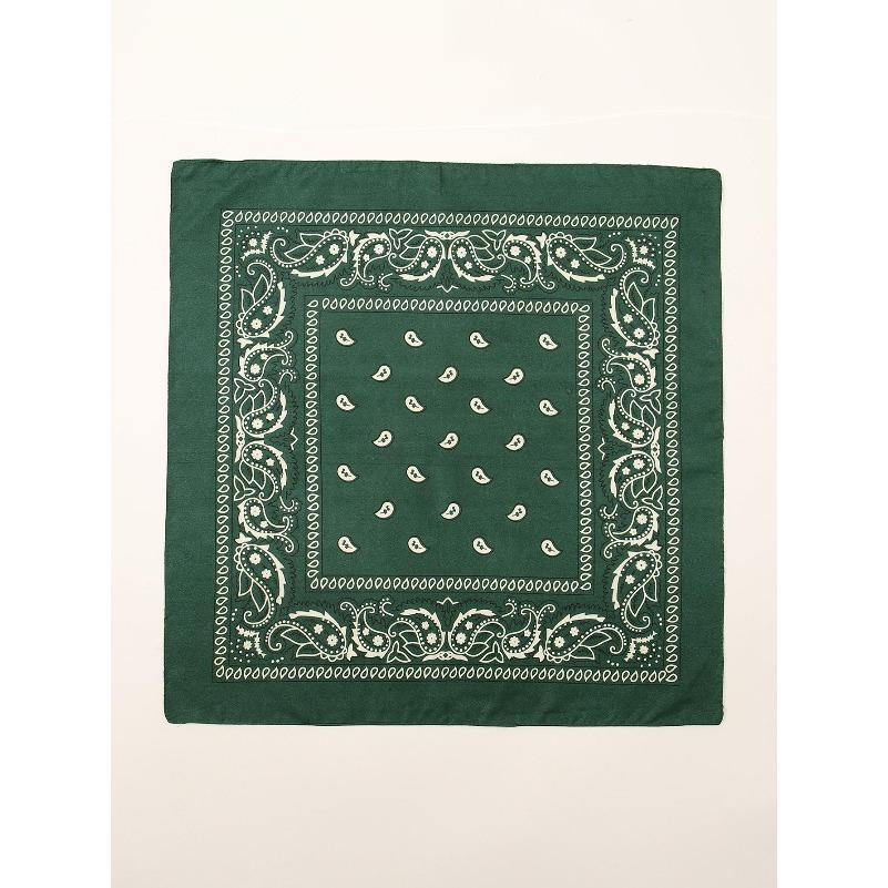 54cm*54cm Fashion Cotton Hip Hop Head Scarf Paisley Square Scarves Headwear Bandanna Hair Band Neck Wrist Wrap Band Accessories
