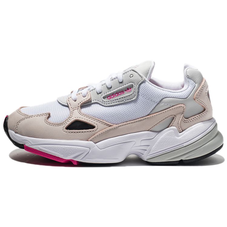 Adidas Falcon Ice Pink Women Sneakers White Footwear-White Grey-One DB2763 37⅓
