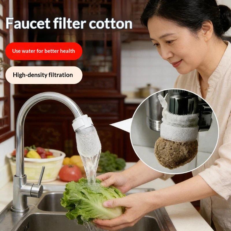 Minimalistic Faucet Filter Design Anti-Splash with Sand Removal for Cleaner Tasteful Tap Water
