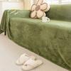 Plush Sofa Cover Towel Simple Style Autumn and Winter Living Room Sofa Full Cover Blanket Non-Slip Dustproof Sofa Cushion